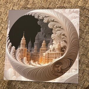 1000 piece jigsaw puzzle Fractal Moon City